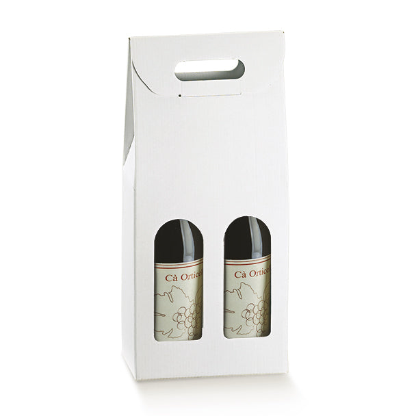 Scatola Vino Kraft Bianco