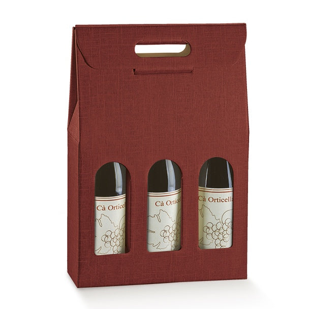 Silk Coloured Wine Box
