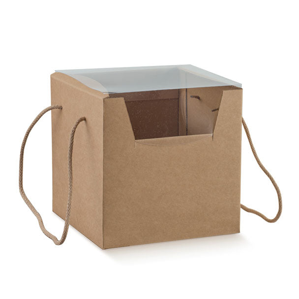 Scatola Prestige Avana con cordini