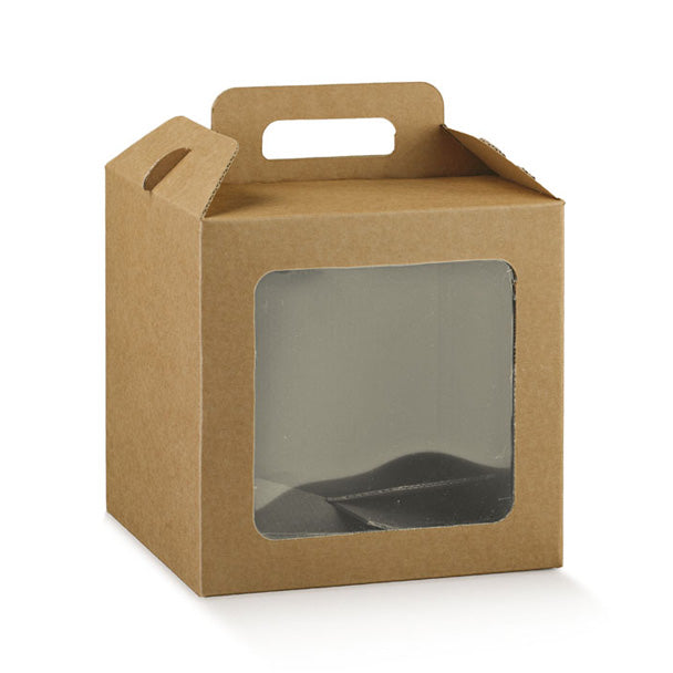 Valigetta con Finestra Avana in Pla