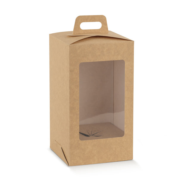 Confezione Uovo Golosa Con Finestra Avana