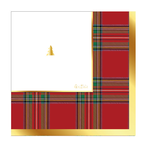 Tovaglioli in Carta Modern Scottish