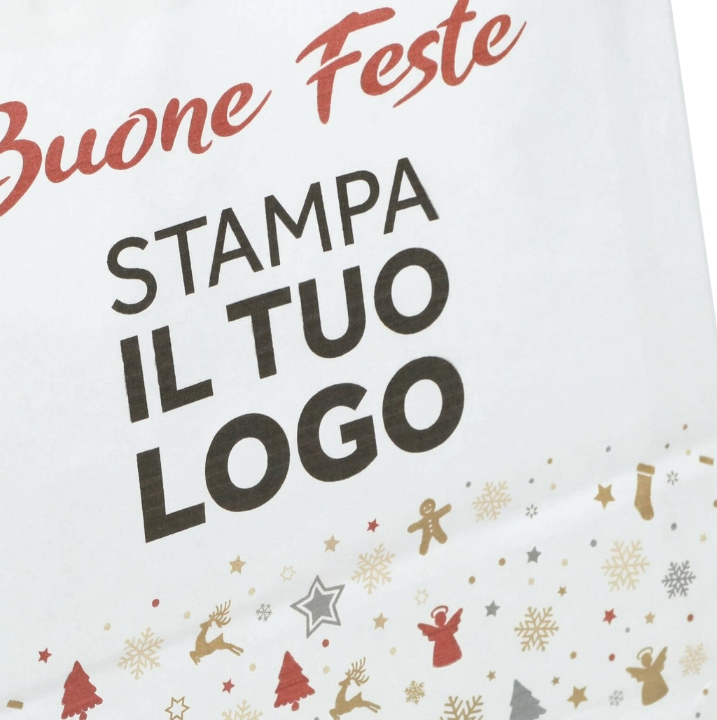 Shopper Carta Ritorta Fast Buone Feste