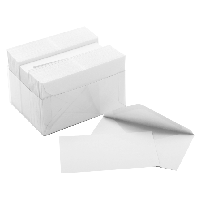 Biglietti in Carta con Bustina