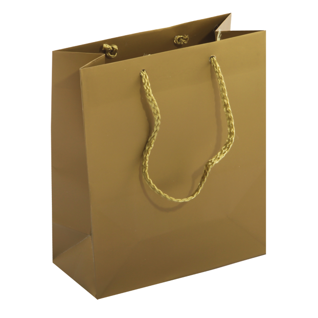 Mini Shopper Laminated Silver/Gold