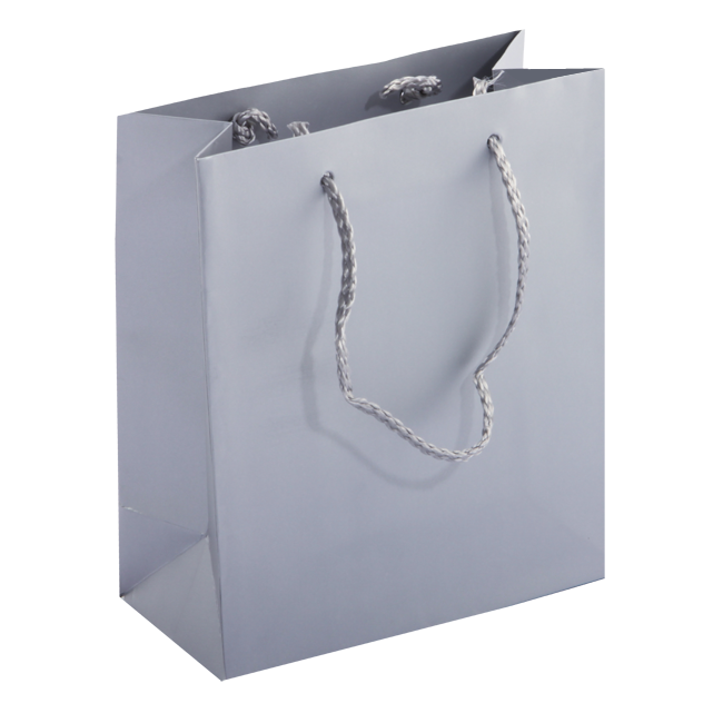 Mini Shopper Laminated Silver/Gold