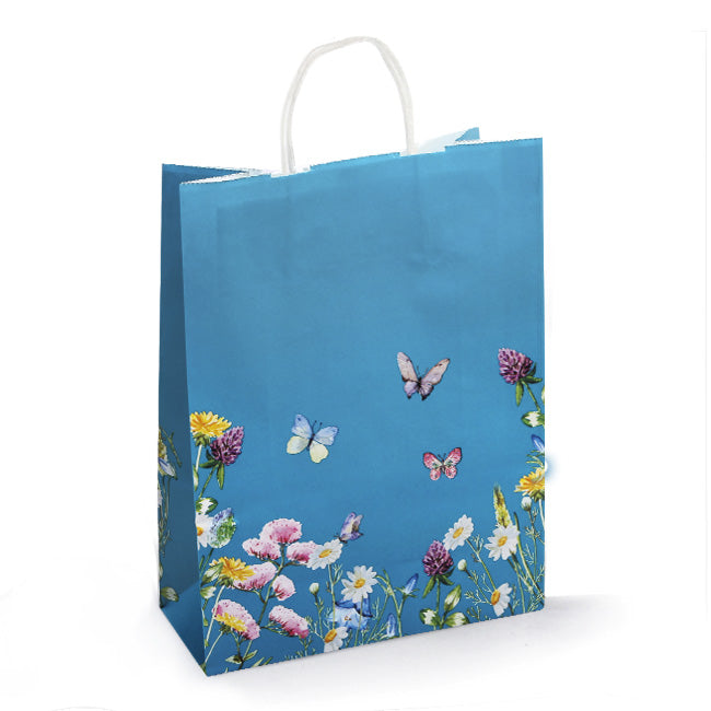 Shopper Carta Fiori e Farfalle