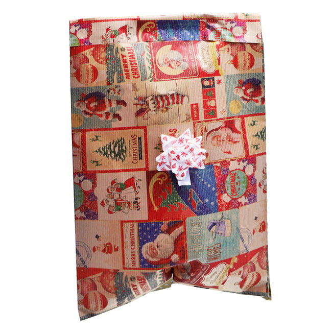 Paper Bag With Postcard Sticker