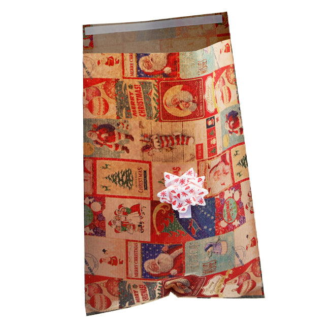 Paper Bag With Postcard Sticker