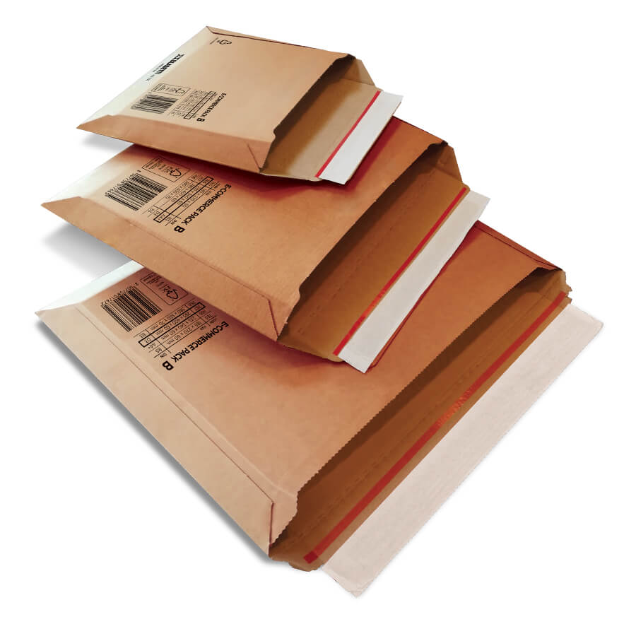 Microwave Shipping Pouch with adhesive