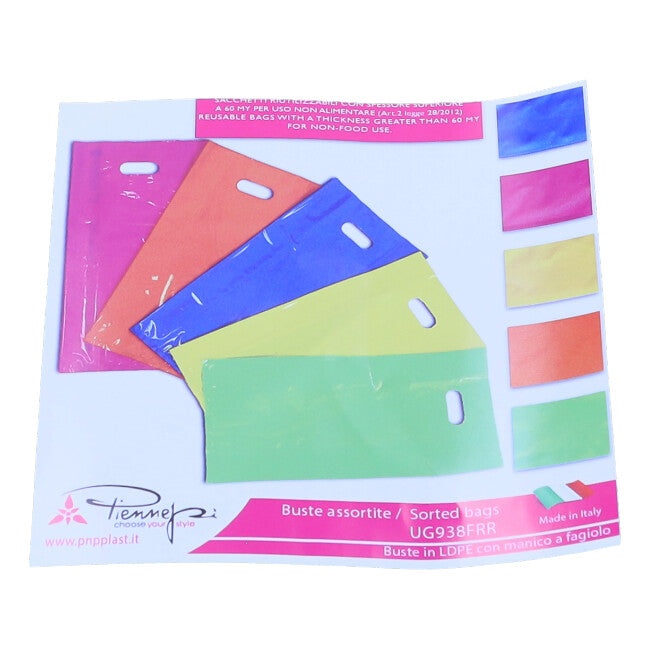 Shopper Plastica Assortita Lucida