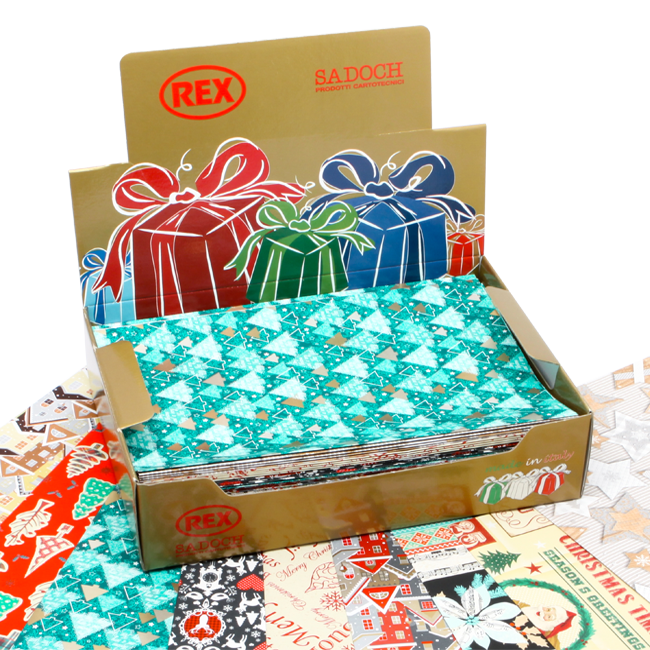 Scatola Carta Natale Assortita