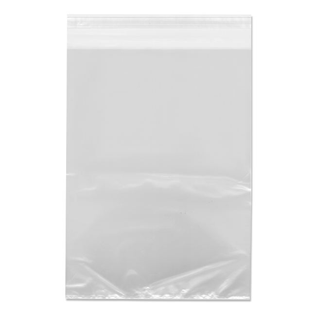 Clear Bag with Adhesive