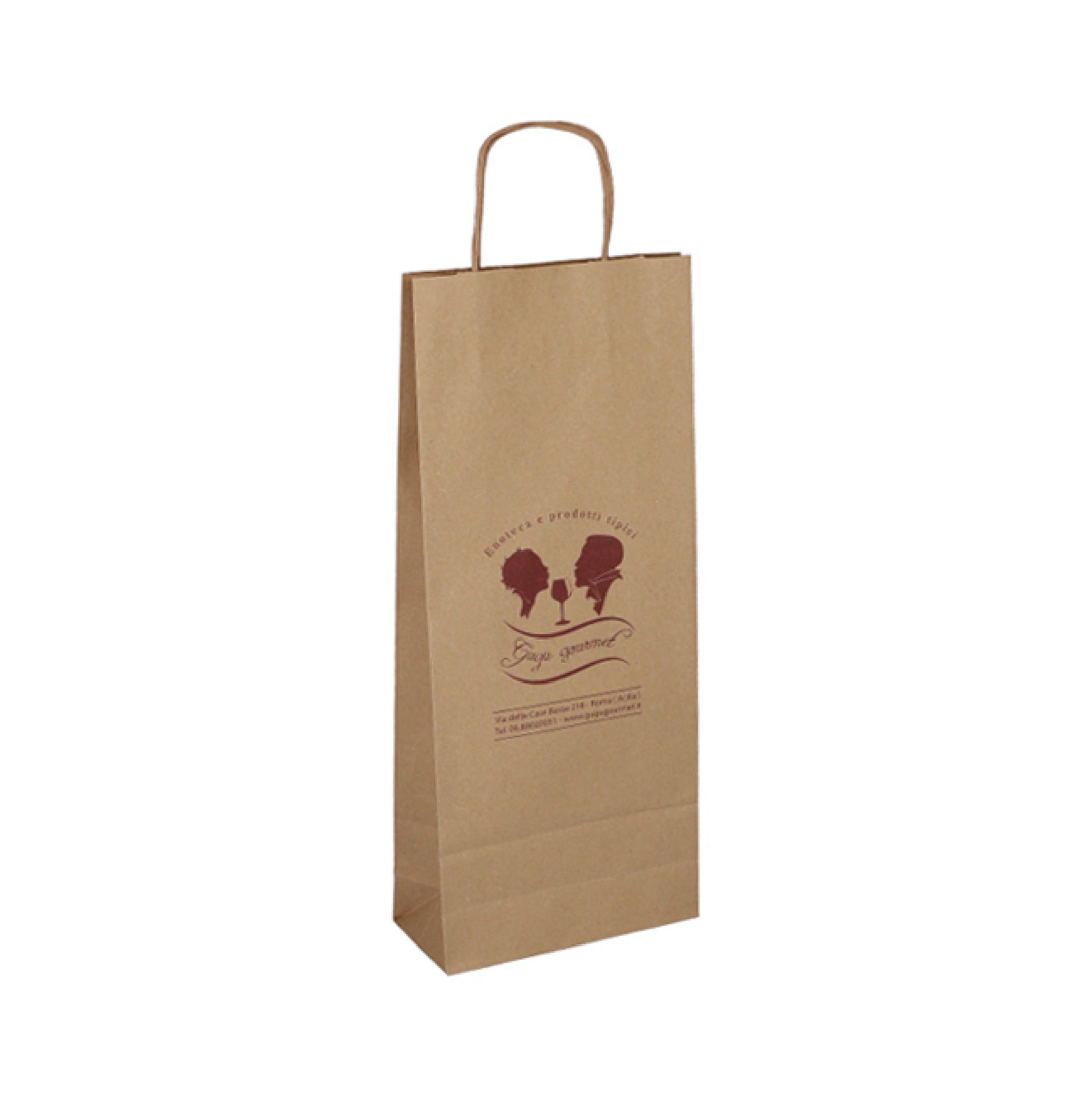 Shopper Carta Ritorta Fast Vino