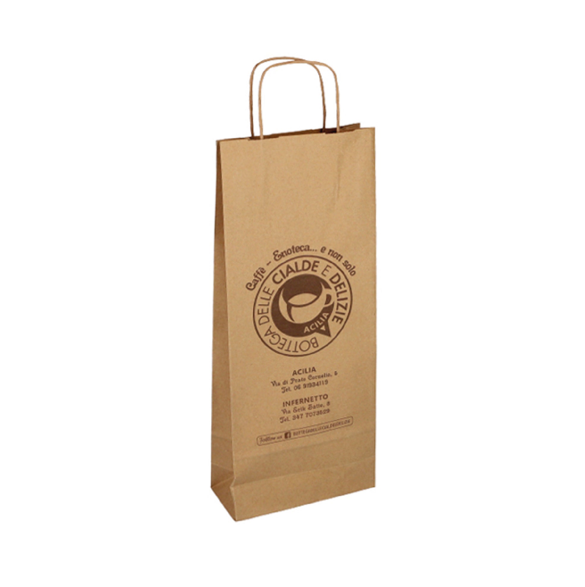 Shopper Carta Ritorta Fast Vino