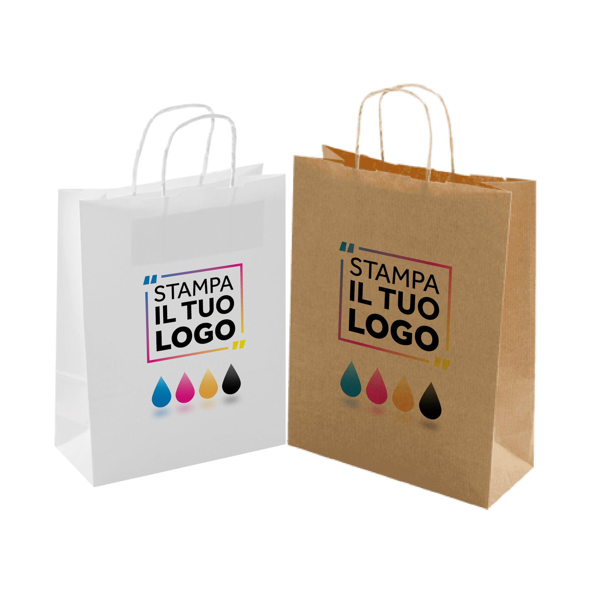 Shopper Carta Ritorta Fast Digitale