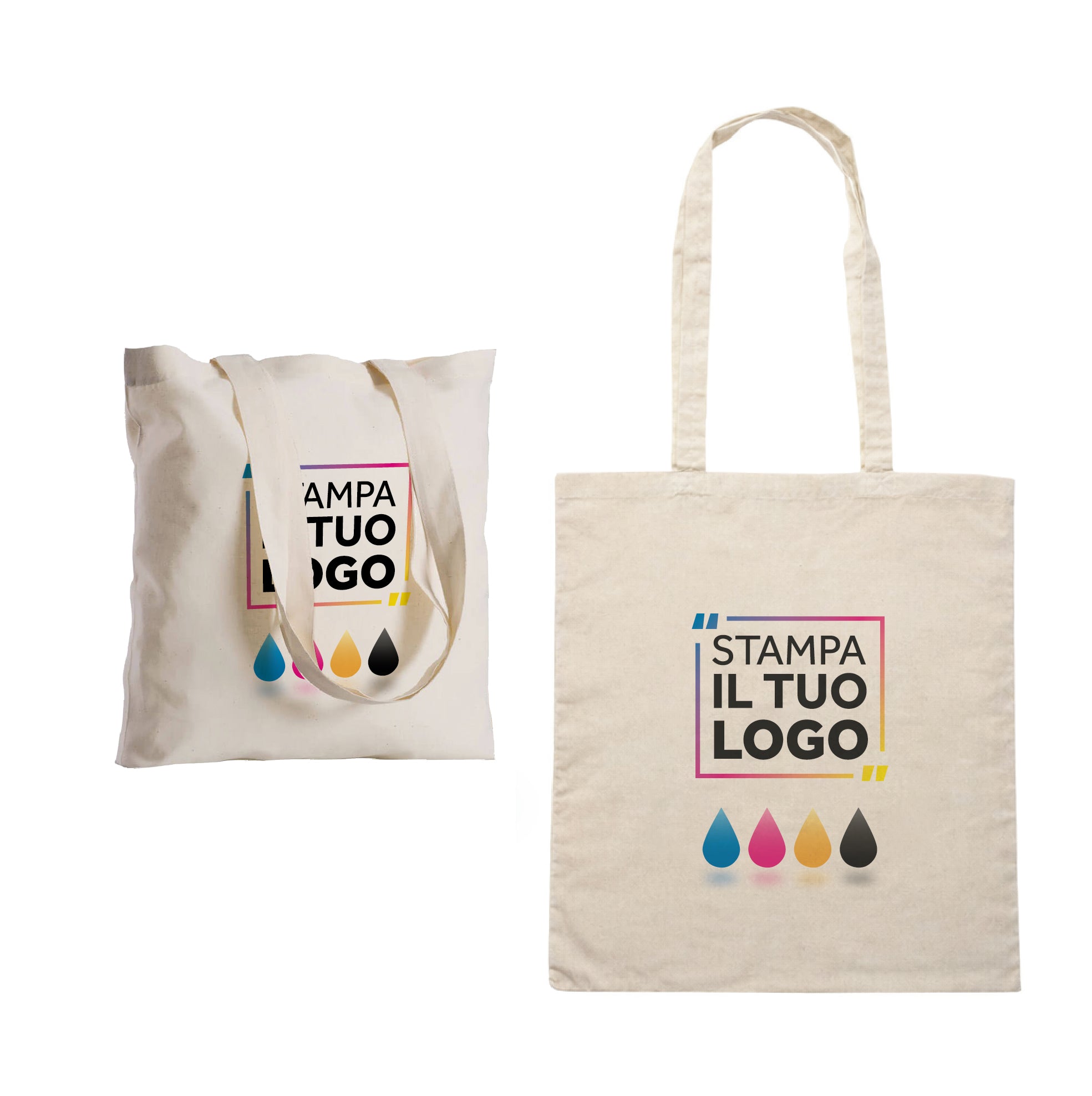 Shopper in Cotone Fast  Digitale