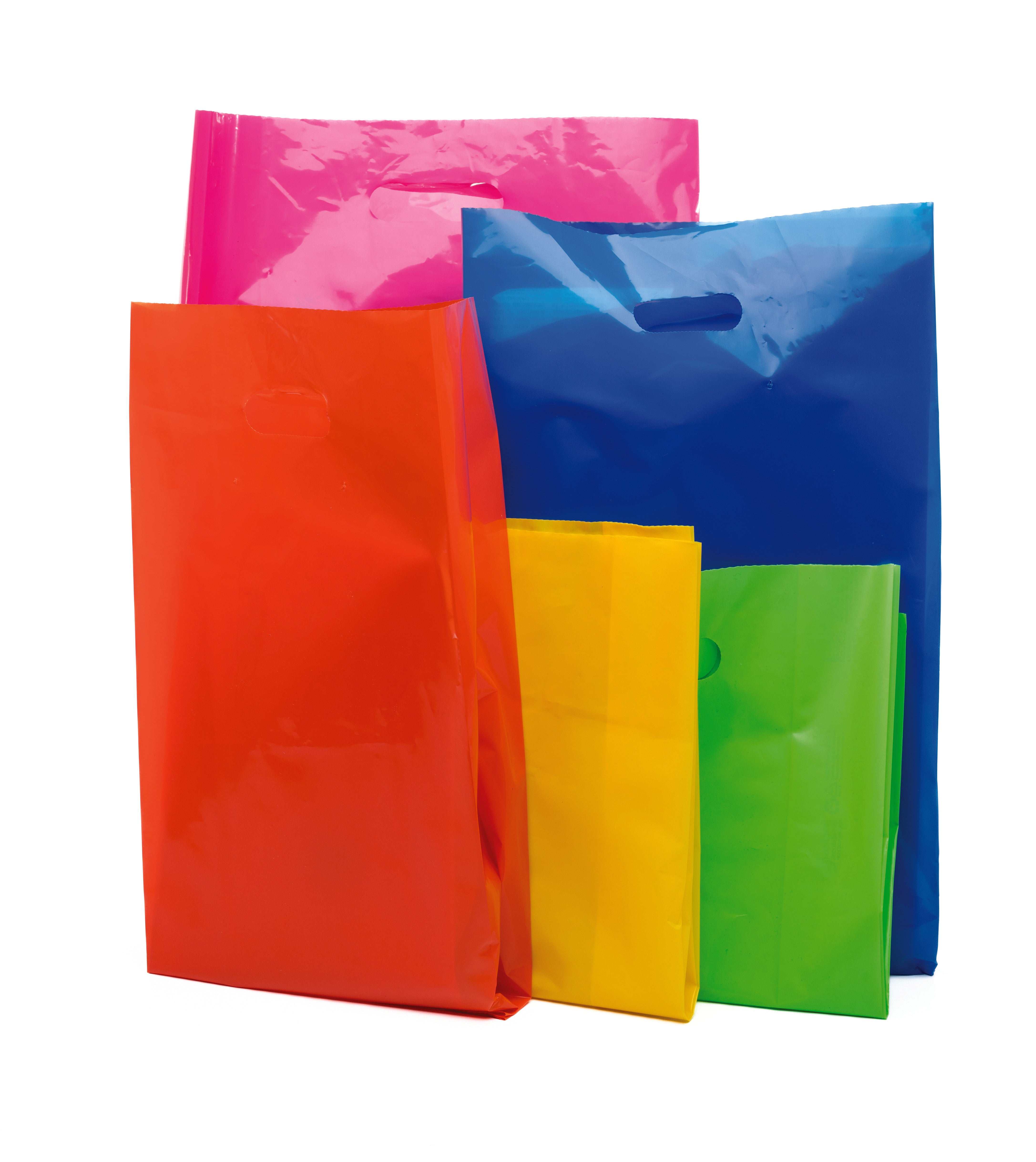 Shopper Plastica Assortita Lucida