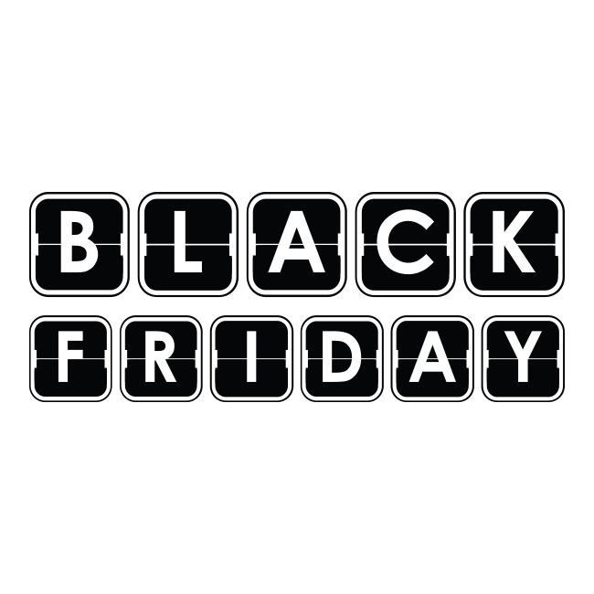 Black Friday Window Decal
