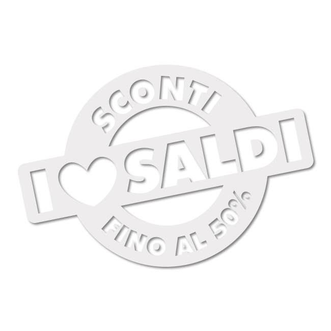 Love Sale Window Decal