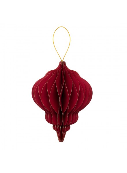 Medium Paper Garland with Gold Profile