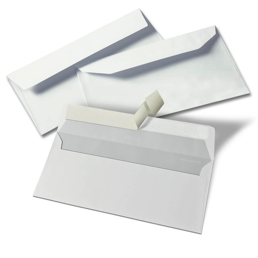 Busta da Lettera Bianca Adesiva