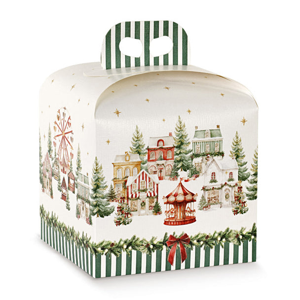 Porta Panettone Market Verde