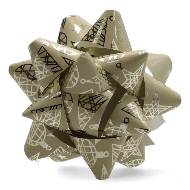 Coccarda Fantasia Star Christmas 68313
