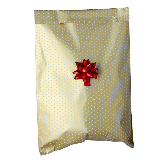 Paper Bag with Polka Dot Sticker
