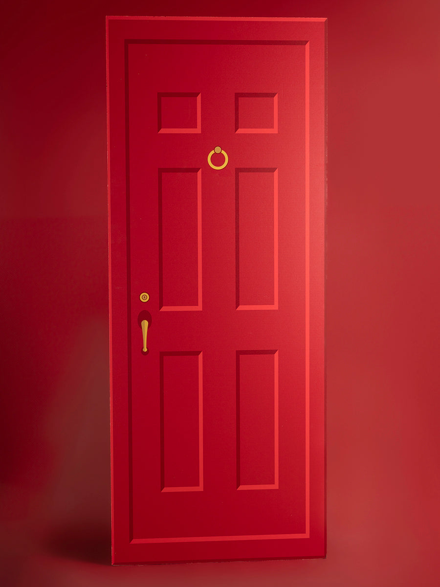 Sagoma porta di Natale
