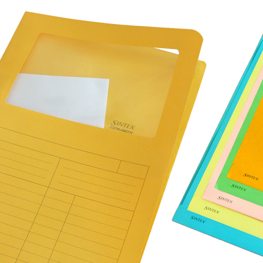 Colored Folders With Window