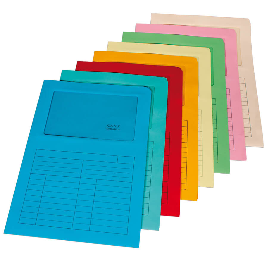 Colored Folders With Window